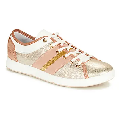 Pataugas JUMEL/M women's Shoes (Trainers) in Gold