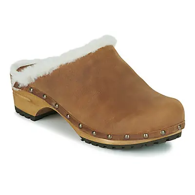 Sanita HESE women's Clogs (Shoes) in Brown