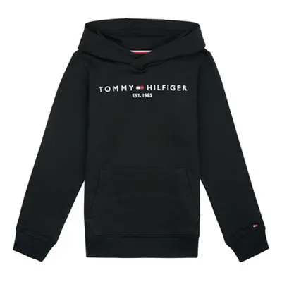 Tommy Hilfiger ESSENTIAL HOODIE girls's Children's Sweatshirt in Black