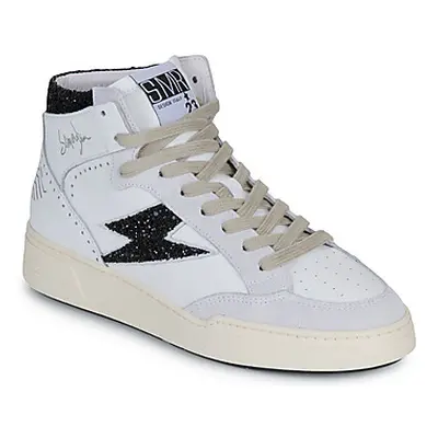 Semerdjian BRAGA women's Shoes (High-top Trainers) in White