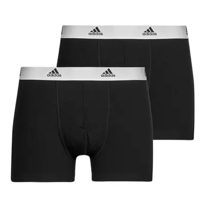 Adidas ACTIVE FLEX COTTON Pack de 2 men's Boxer shorts in Black