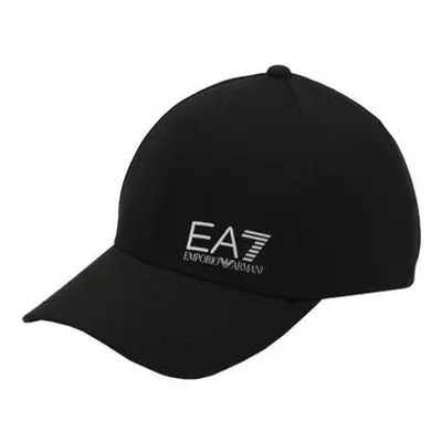 Ea7 Emporio Armani Core ID Baseball Cap Black/Silver men's Cap in Black