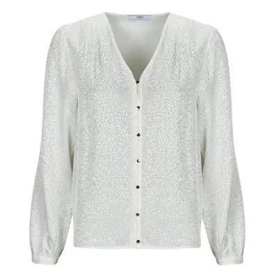 Le Temps des Cerises FRANO women's Blouse in White