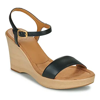 Unisa RITA women's Sandals in Black