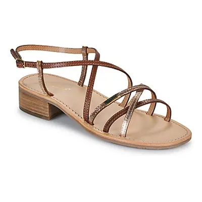 Les Tropéziennes par M Belarbi HARRYNA women's Sandals in Brown