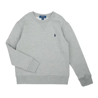 Polo Ralph Lauren LS CN-TOPS-KNIT girls's Children's Sweatshirt in Grey