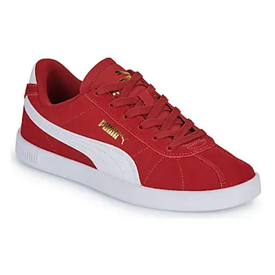 Puma Club II Jr girls's Children's Shoes (Trainers) in Red