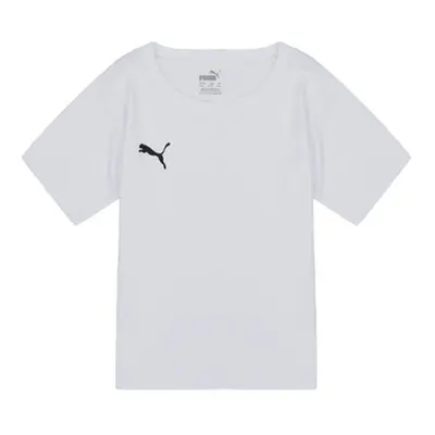 Puma TEAMRISE MATCH DAY boys's Children's T shirt in White