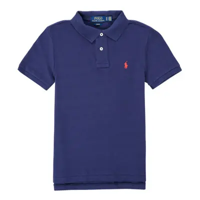 Polo Ralph Lauren FRANCHI girls's Children's polo shirt in Marine