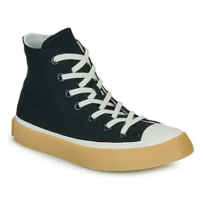 Converse CHUCK TAYLOR ALL STAR RETRO RUBBER women's Shoes (High-top Trainers) in Black