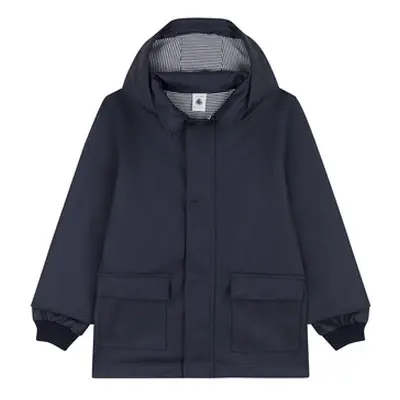 Petit Bateau LATAH boys's Children's Parka in Marine