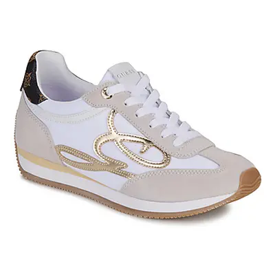 Guess SKROLL women's Shoes (Trainers) in White