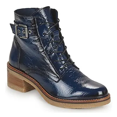 Dorking D8686 women's Low Ankle Boots in Blue