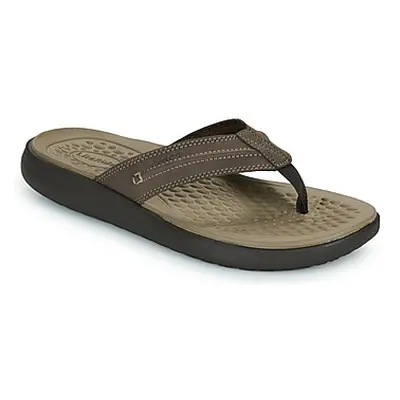 Crocs Yukon Vista II LR Flip men's Flip flops / Sandals (Shoes) in Brown