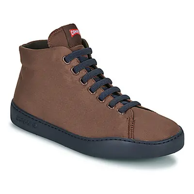 Camper PEUF men's Shoes (High-top Trainers) in Brown