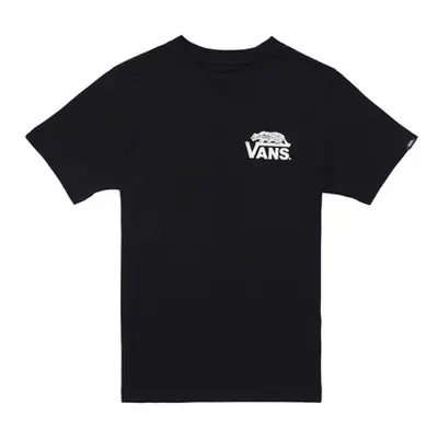 Vans Sneaky SS girls's Children's T shirt in Black