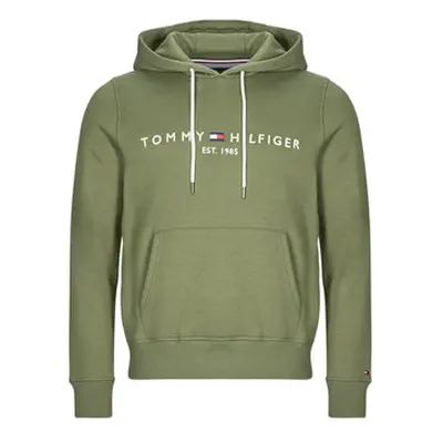 Tommy Hilfiger TOMMY LOGO HOODY men's Sweatshirt in Kaki