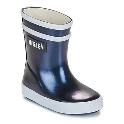 Aigle BABY IRRISE 2 girls's Children's Wellington Boots in Marine