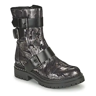 Metamorf'Ose KALOPE women's Mid Boots in Silver