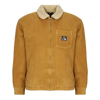 Quiksilver DNA SHERPA HARRINGTON JACKET men's Jacket in Brown