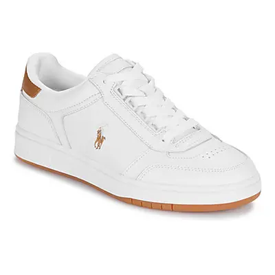 Polo Ralph Lauren POLO COURT men's Shoes (Trainers) in White