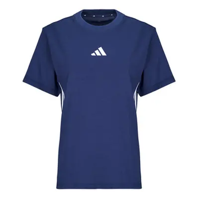 Adidas JD0843 women's T shirt in Blue