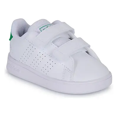 Adidas ADVANTAGE CF I girls's Children's Shoes (Trainers) in White