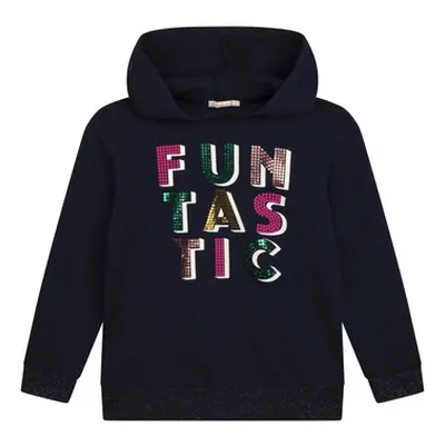 Billieblush U15A21-85T girls's Children's Sweatshirt in Marine