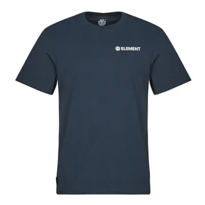 Element BLAZIN CHEST SS men's T shirt in Marine