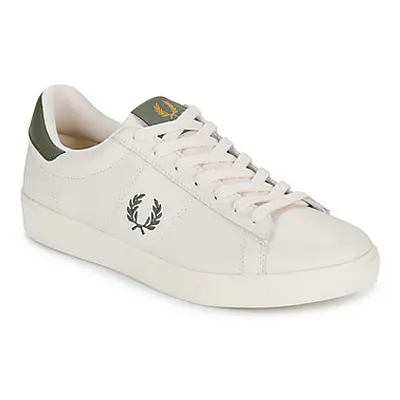 Fred Perry SPENCER LEATHER men's Shoes (Trainers) in Beige