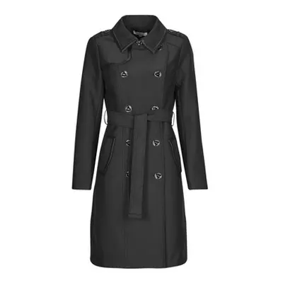 Morgan GSELAM women's Trench Coat in Black