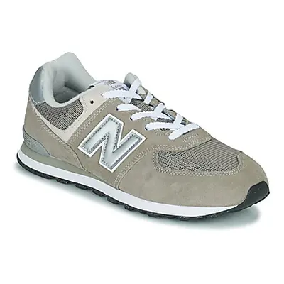 New Balance 574 girls's Children's Shoes (Trainers) in Grey