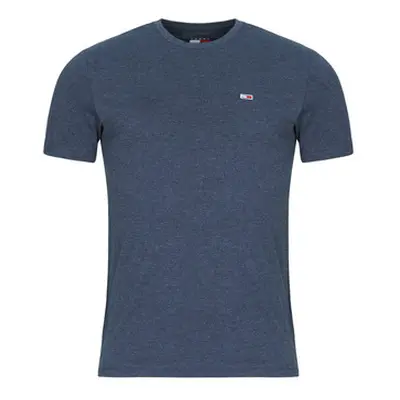 Tommy Jeans TJM XSLIM JASPE HTR TEE EXT men's T shirt in Marine