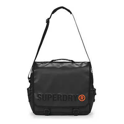 Superdry TARP RECORD women's Messenger bag in Black