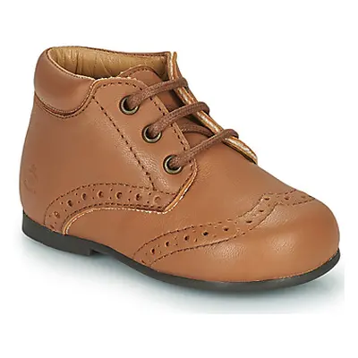 Citrouille et Compagnie PAULO girls's Children's Mid Boots in Brown