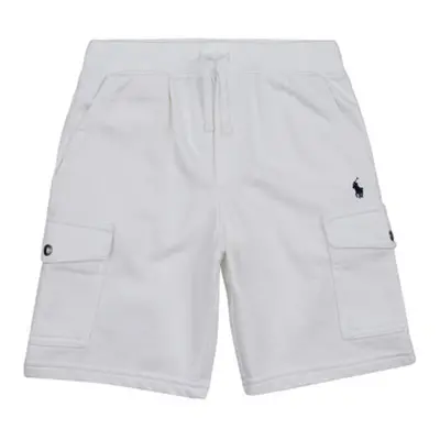 Polo Ralph Lauren PO CARGO SHT-SHORTS-ATHLETIC boys's Children's shorts in White