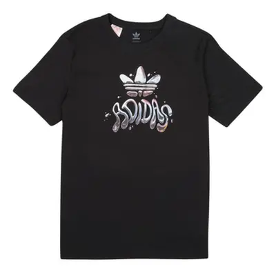 Adidas HL9428 girls's Children's T shirt in Black