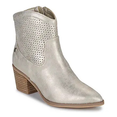 Refresh 172786 women's Low Ankle Boots in Gold