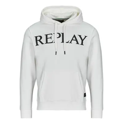 Replay SWEATSHIRT men's Sweatshirt in White