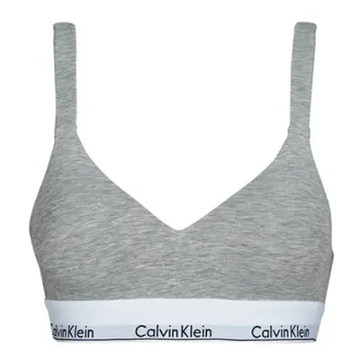 Calvin Klein Jeans LIFT BRALETTE women's Sports bras in Grey