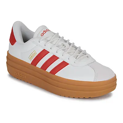 Adidas VL COURT BOLD women's Shoes (Trainers) in Beige