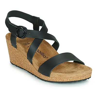 Papillio SIBYL RING BUCKLE women's Sandals in Black