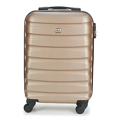 David Jones CHAUVETTINI 40L men's Hard Suitcase in Gold