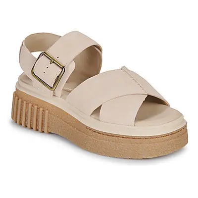 Clarks EVAMAR WISH women's Sandals in Beige