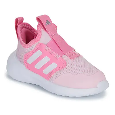 Adidas TENSAUR COMFORT AC I girls's Children's Slip-ons (Shoes) in Pink