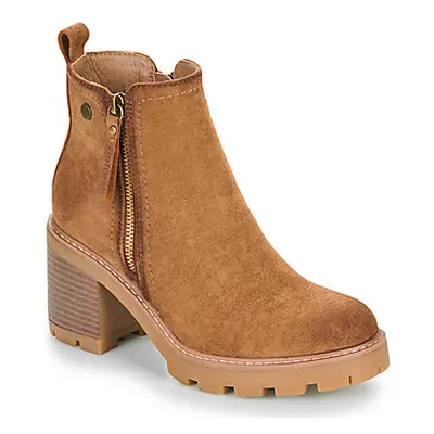 Refresh 172125-CAMEL women's Low Ankle Boots in Brown