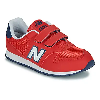 New Balance 500 boys's Children's Shoes (Trainers) in Red