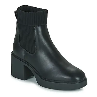 Only ONLBIANCA-1 SOCK BOOT women's Low Ankle Boots in Black