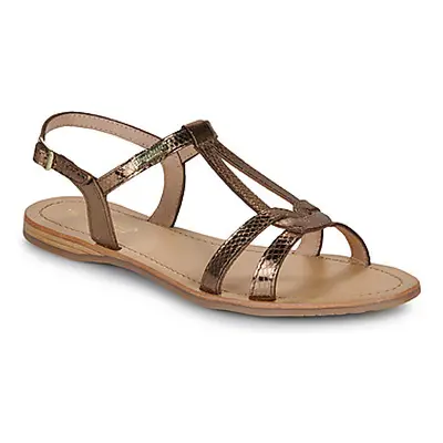 Les Tropéziennes par M Belarbi HACKLIO women's Sandals in Gold