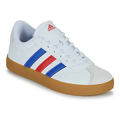 Adidas VL COURT 3.0 K boys's Children's Shoes (Trainers) in White